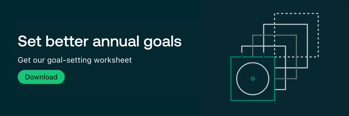 Download goal setting worksheet